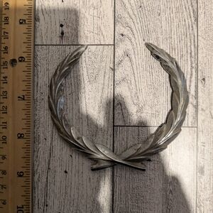 Cadillac Elegant Silver Car Emblem